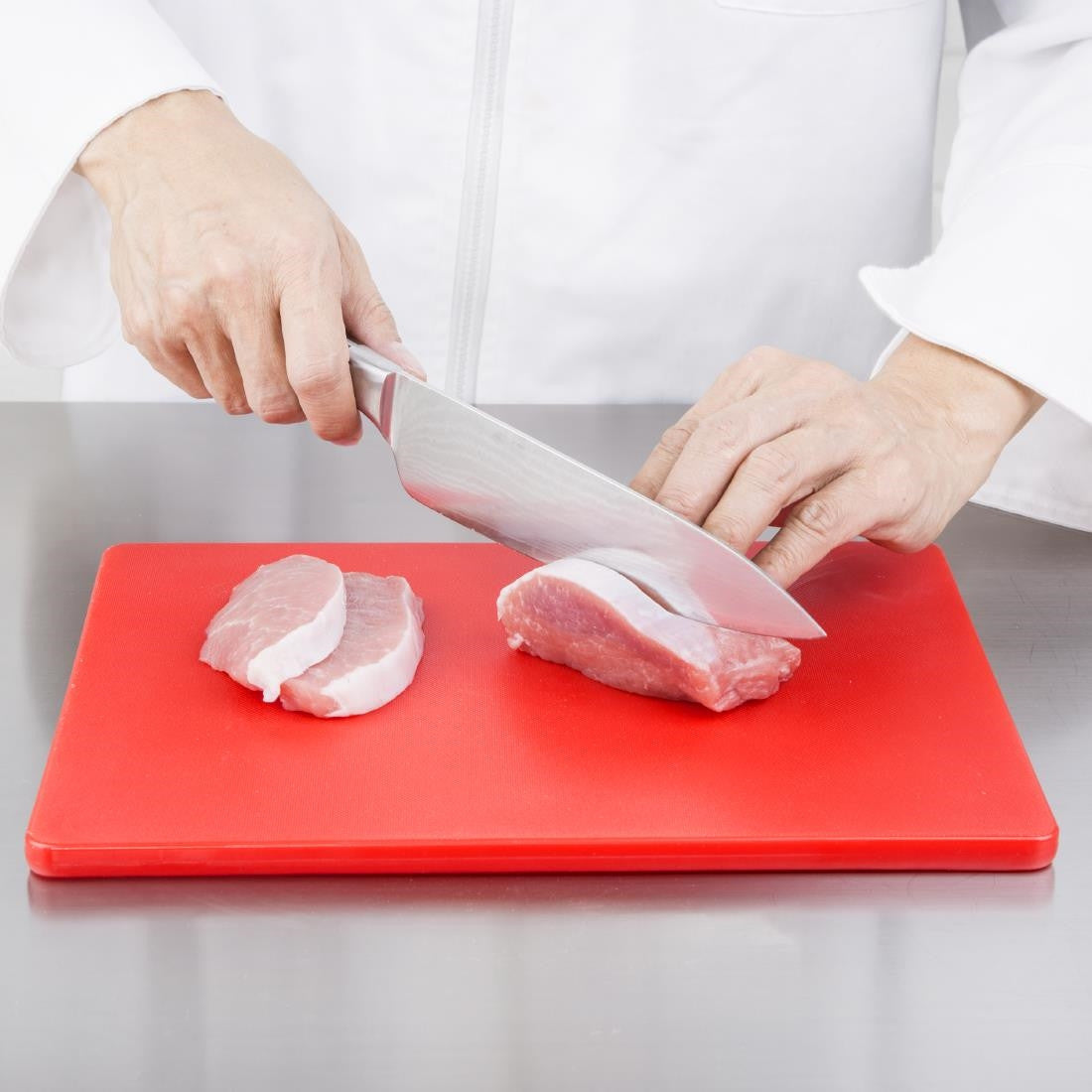 Hygiplas Low Density Red Chopping Board Small GH794