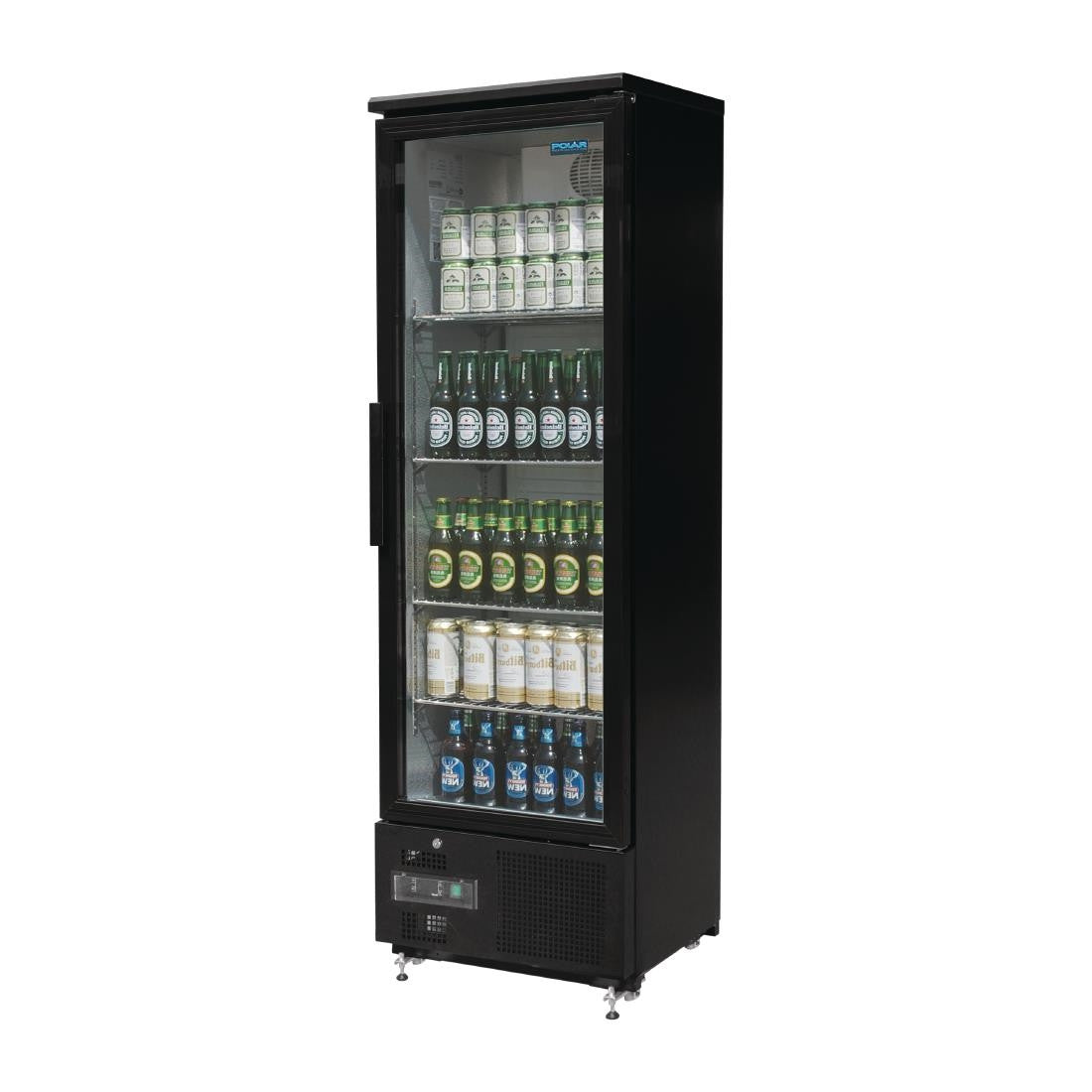 Polar G-Series Upright Back Bar Cooler with Hinged Door 307Ltr GJ447