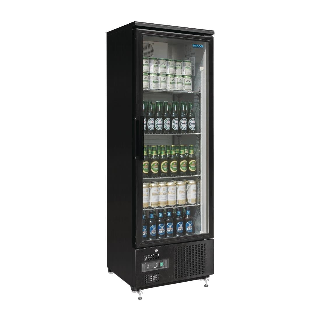 Polar G-Series Upright Back Bar Cooler with Hinged Door 307Ltr GJ447