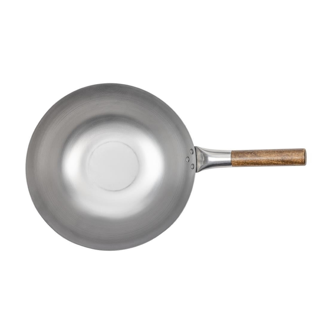 London Wok Flat Bottom Wok 305mm GJ493