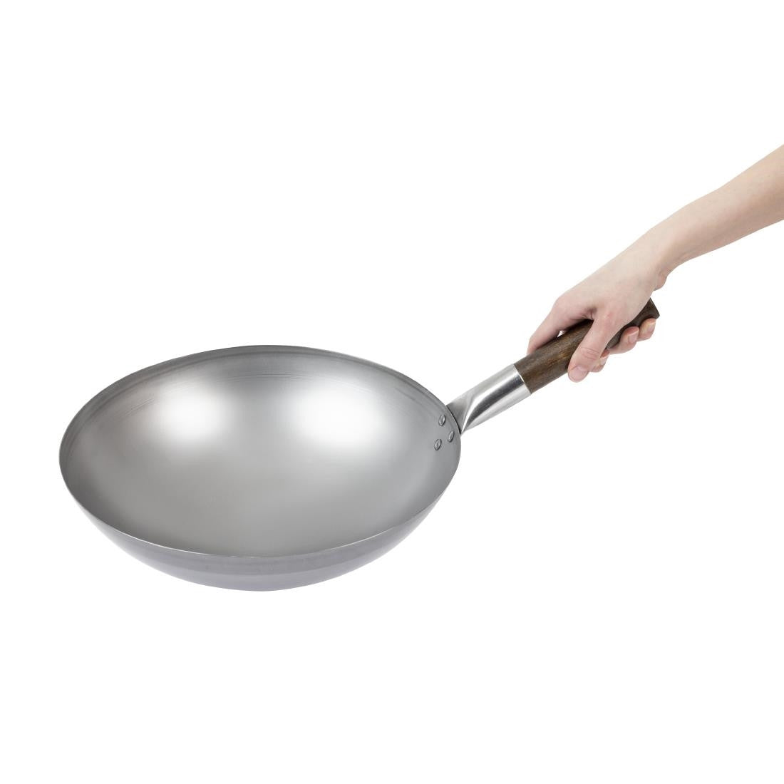London Wok Round Bottom Wok 330mm GJ495