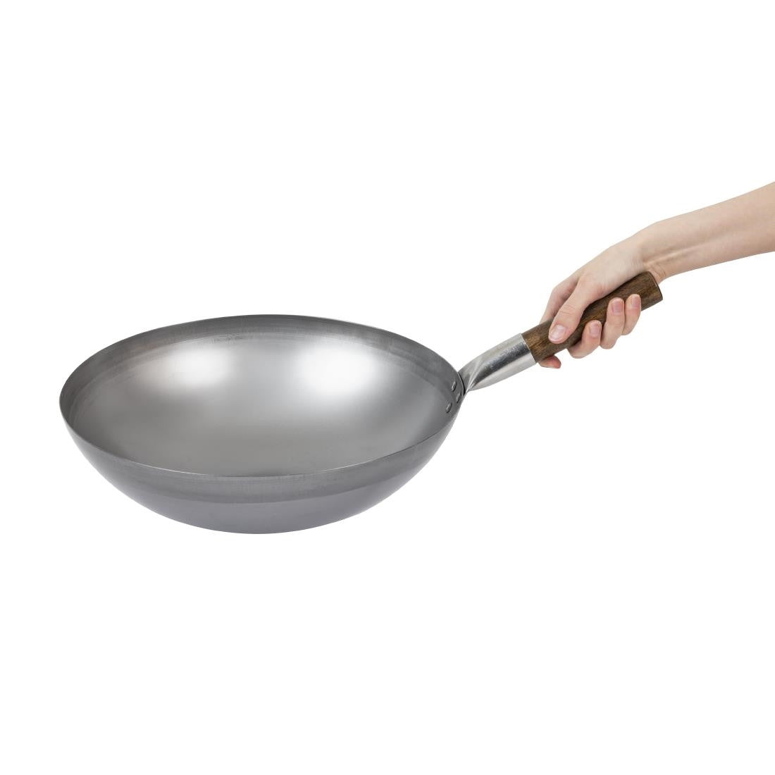 London Wok Round Bottom Wok 356mm GJ496
