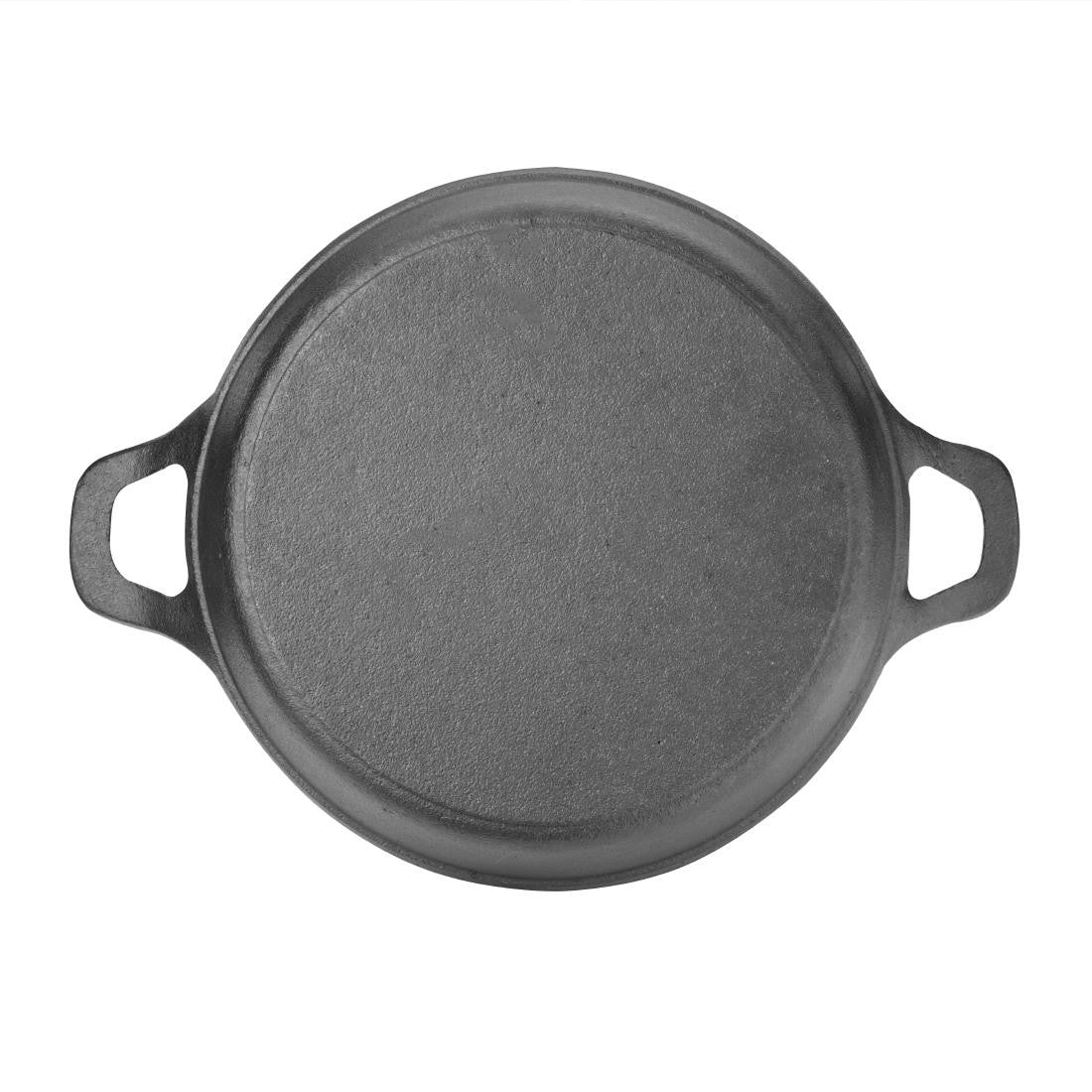 Olympia Round Cast Iron Eared Dish GJ554