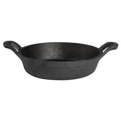 Olympia Round Cast Iron Eared Dish GJ554