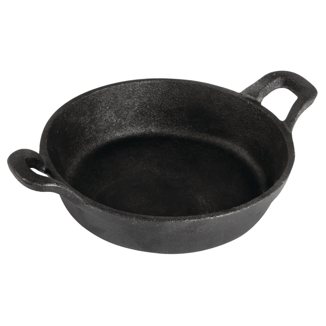 Olympia Round Cast Iron Eared Dish GJ554