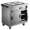 Lincat Panther 670 Series Hot Cupboard with Bain Marie P6B2 GJ574