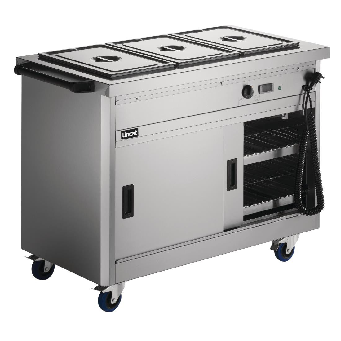 Lincat Panther 670 Series Hot Cupboard with Bain Marie P6B3 GJ575