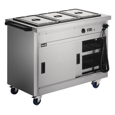 Lincat Panther 670 Series Hot Cupboard with Bain Marie P6B3 GJ575