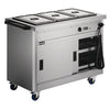 Lincat Panther 670 Series Hot Cupboard with Bain Marie P6B3 GJ575
