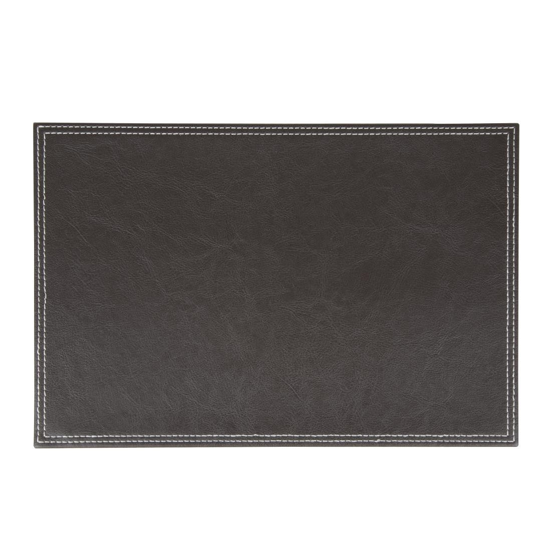 Olympia Faux Leather Placemats (Pack of 4) GJ739