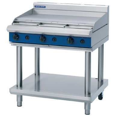 Blue Seal Evolution Cooktop Griddle Burner Nat Gas on Stand 900mm G516A-LS/N GK157-N