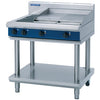 Blue Seal Evolution Cooktop 2 Element/Griddle Electric on Stand 900mm E516B-LS GK255