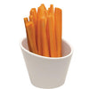 APS Casual Slanted Melamine Pot White 100mm GK834