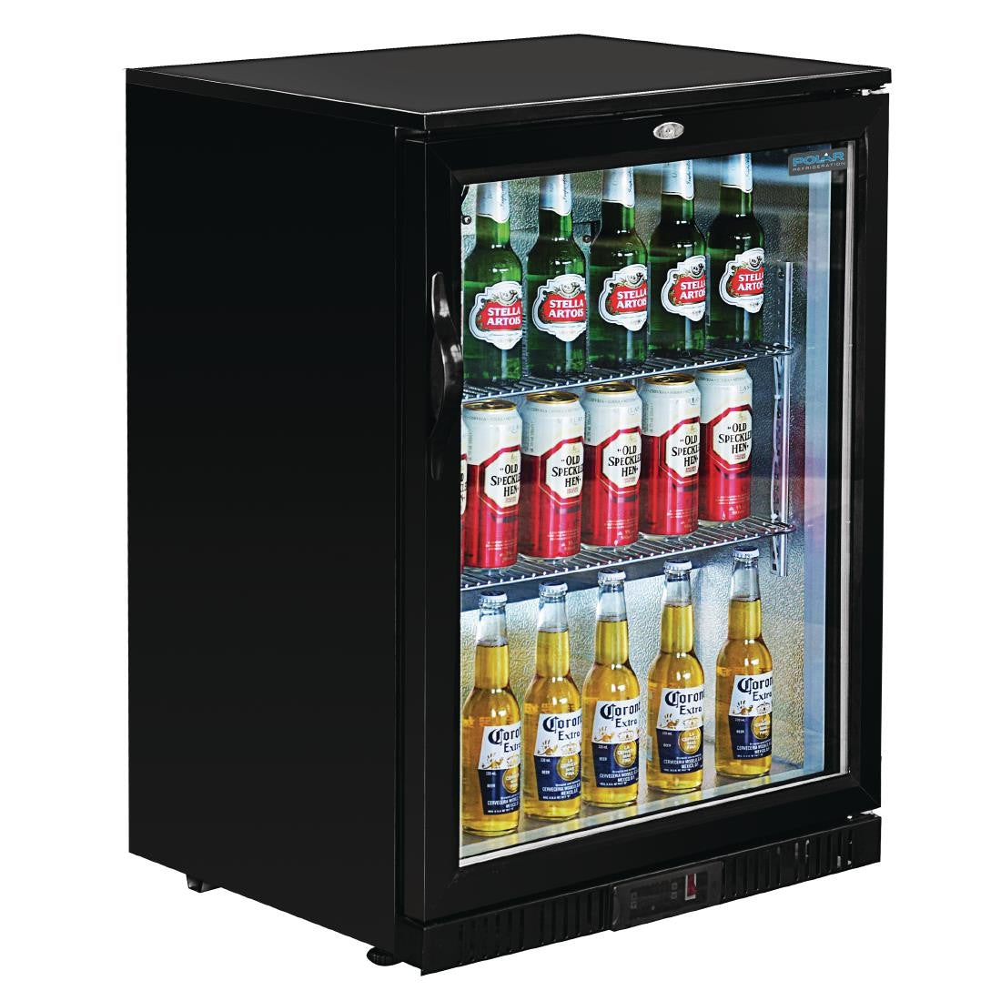 Polar G-Series Back Bar Cooler with Hinged Door 138Ltr GL001