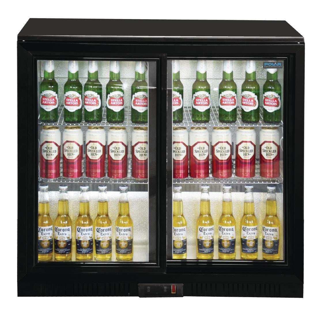 Polar G-Series Back Bar Cooler with Sliding Doors 208Ltr GL003