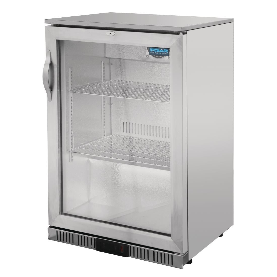 Polar G-Series Back Bar Cooler with Hinged Door Stainless Steel 138Ltr GL007