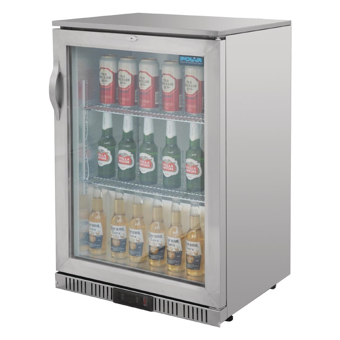Polar G-Series Back Bar Cooler with Hinged Door Stainless Steel 138Ltr GL007