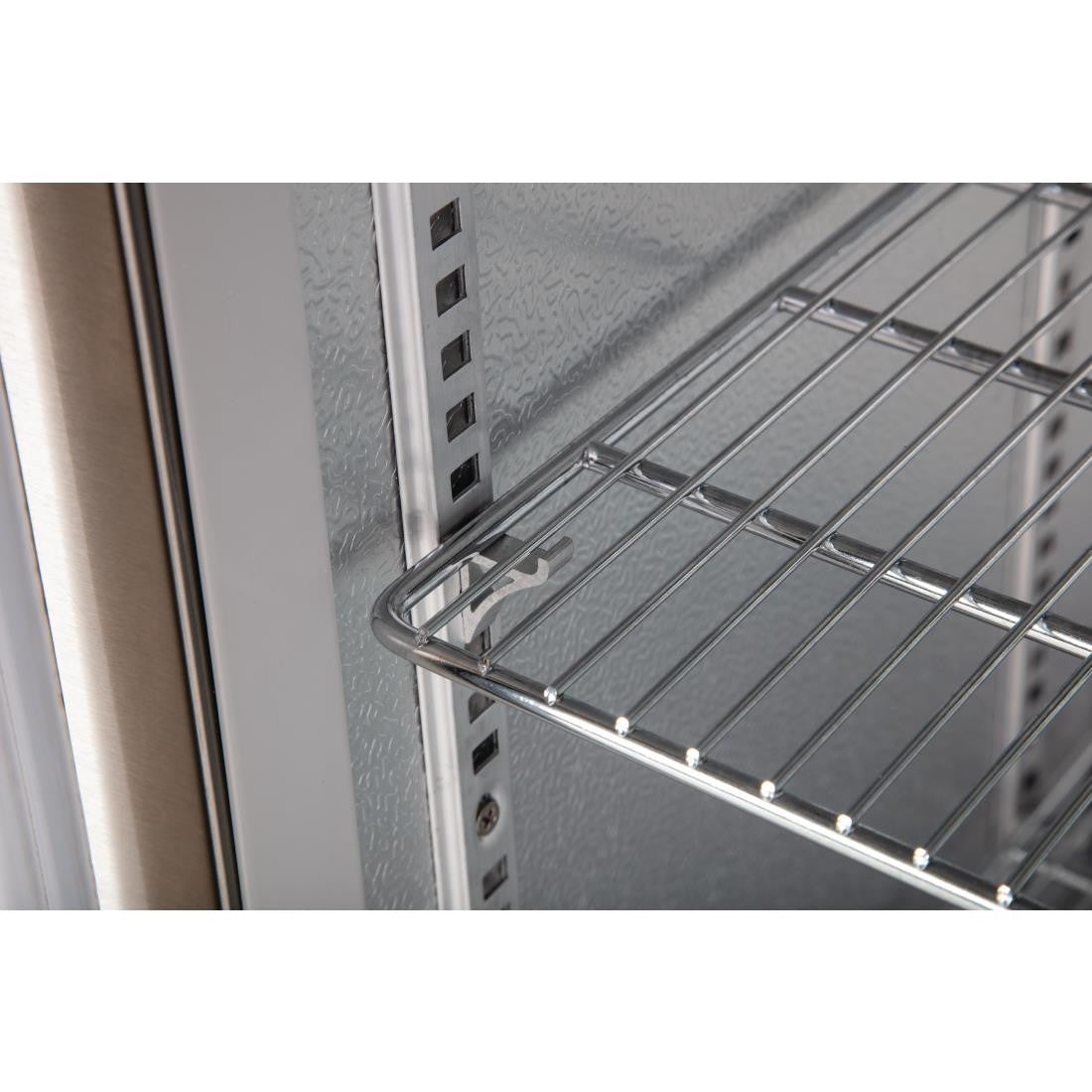 Polar G-Series Back Bar Cooler with Hinged Doors Stainless Steel 330Ltr GL009