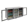 Polar G-Series Back Bar Cooler with Hinged Doors Stainless Steel 330Ltr GL009