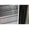 Roller Grill Display Fridge with Fixed Shelves Stainless Steel DT736