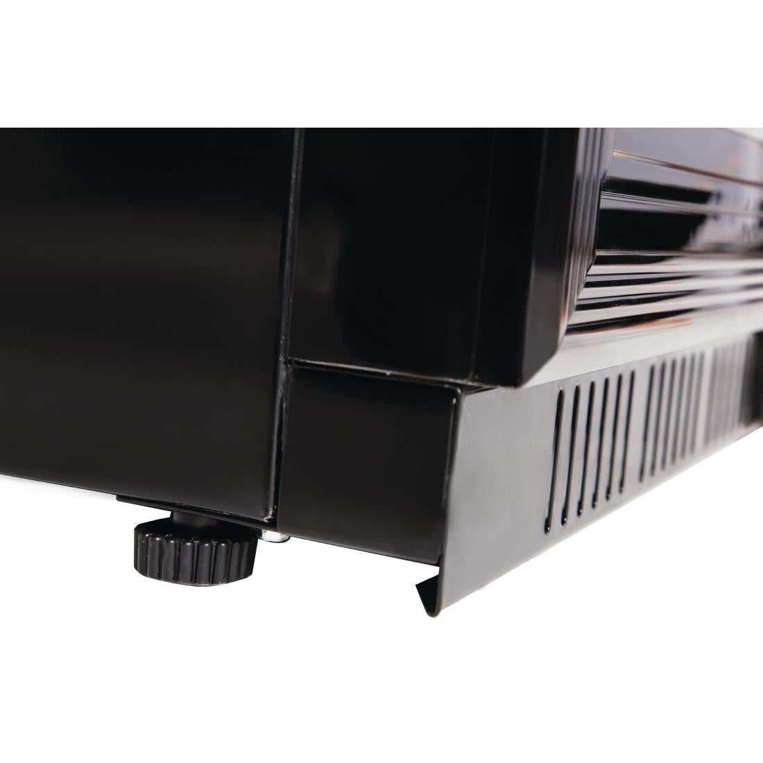 Roller Grill Display Fridge with Fixed Shelves White DT738
