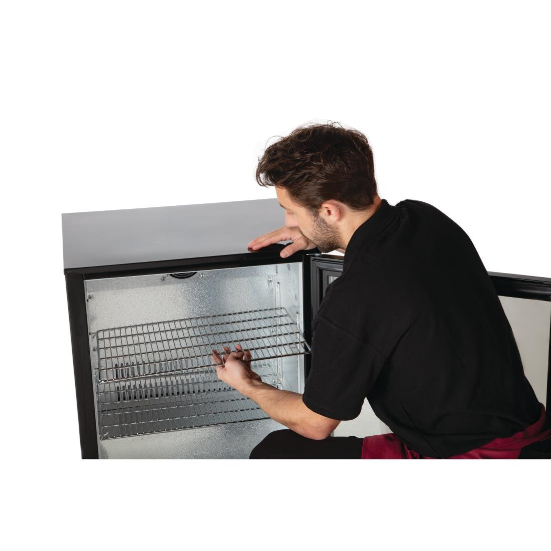 Polar G-Series Back Bar Cooler with Hinged Door 138Ltr GL001