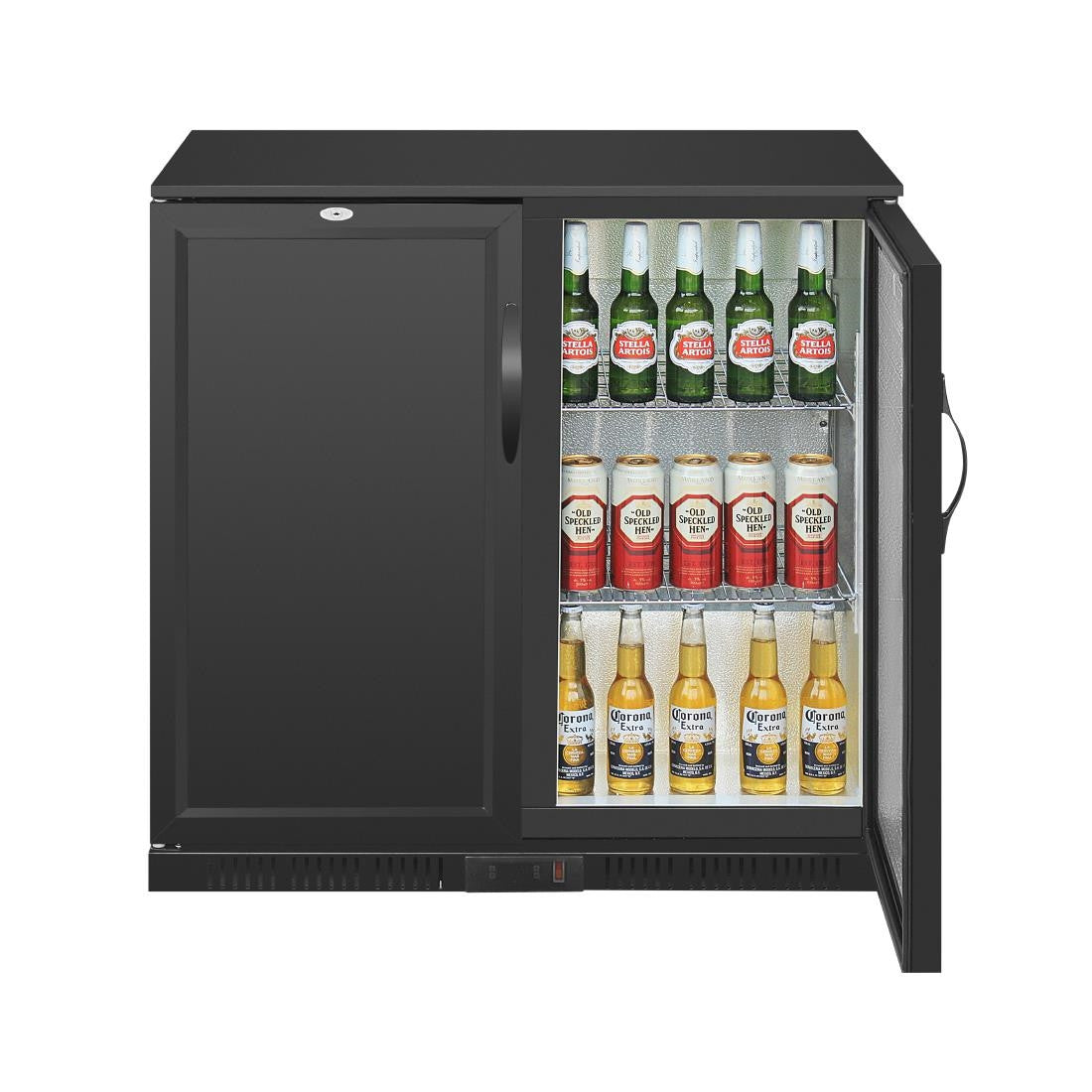 Polar G-Series Back Bar Cooler with Solid Doors 208Ltr GL016
