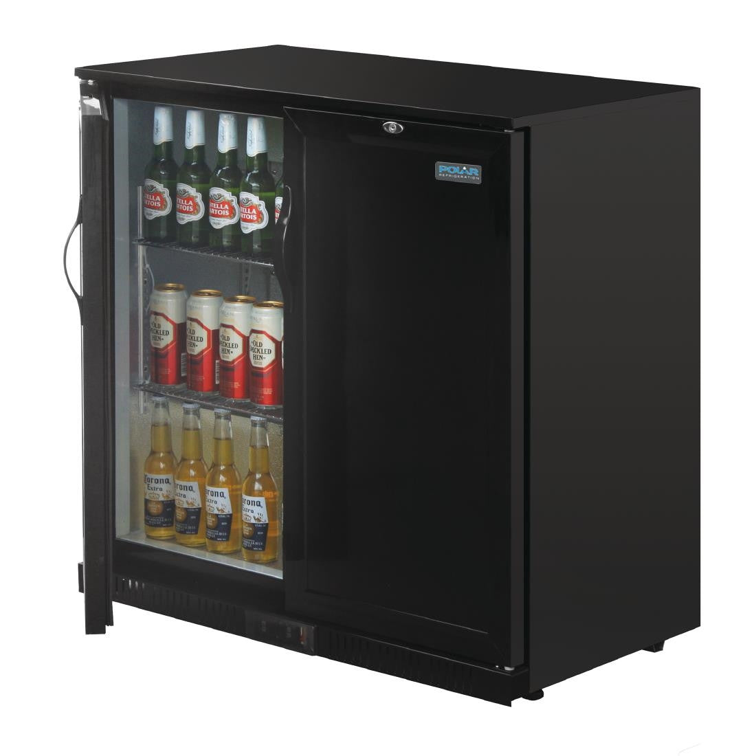 Polar G-Series Back Bar Cooler with Solid Doors 208Ltr GL016