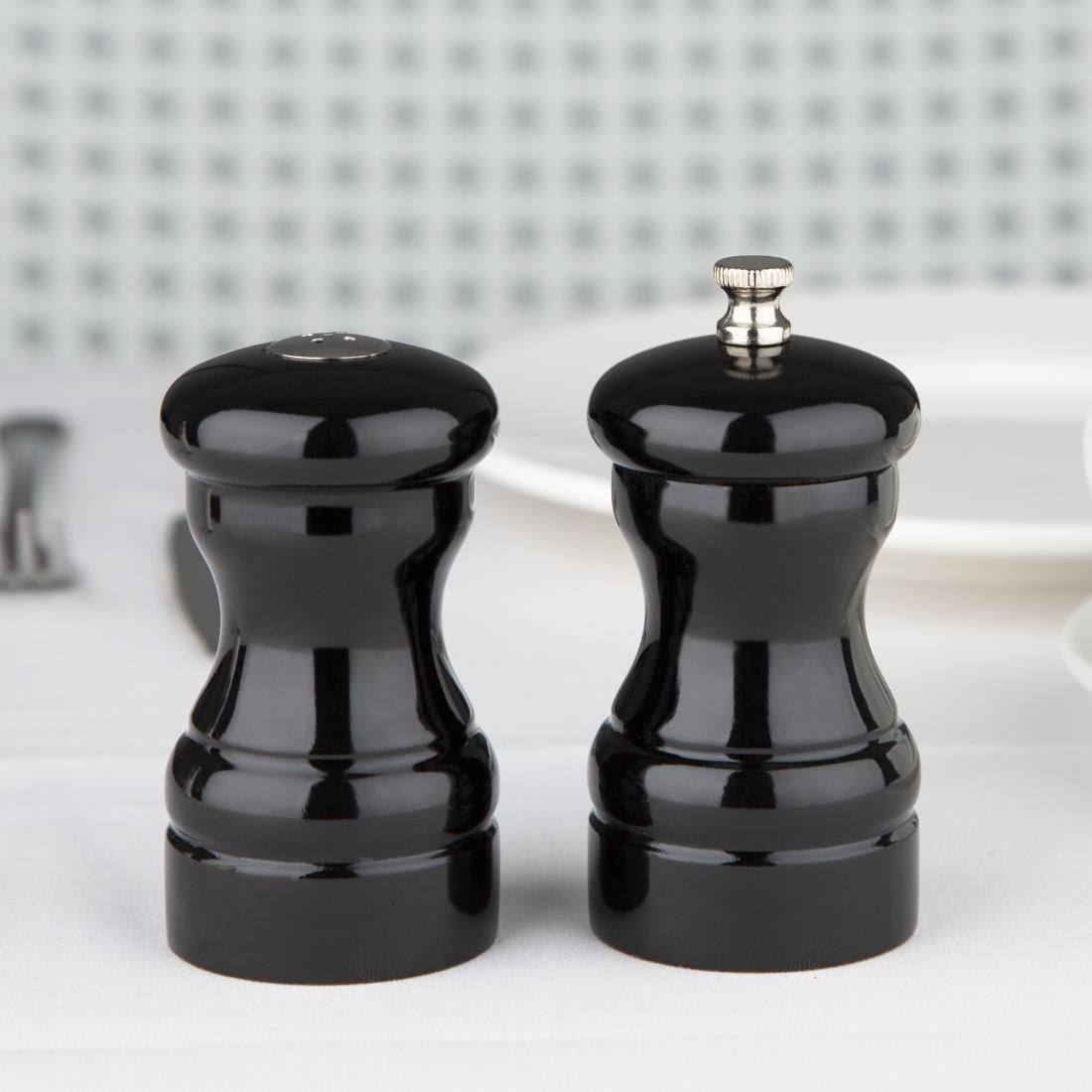 Olympia Salt and Pepper Set Black GL087