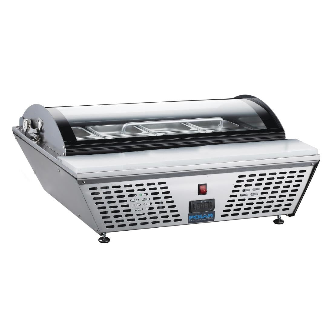 Polar G-Series Countertop Prep Fridge 4x 1/3GN GL178