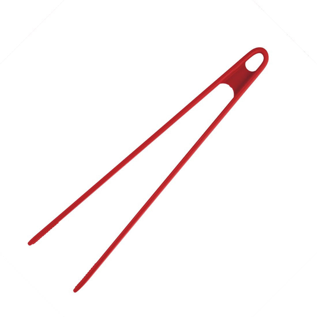 Vogue Silicone Tweezer Tongs Red 11" GL353