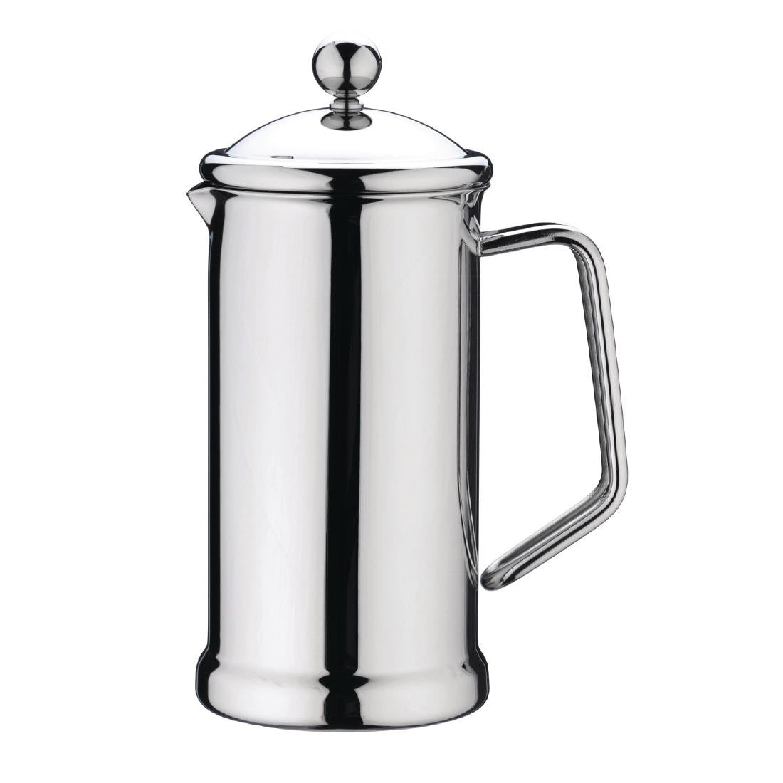 Polished Stainless Steel Cafetiere 8 Cup GL649