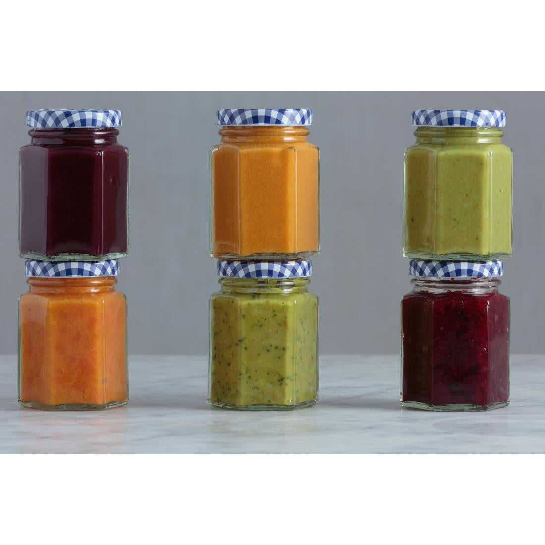 Kilner Hexagonal Twist Top Jar 110ml GL871