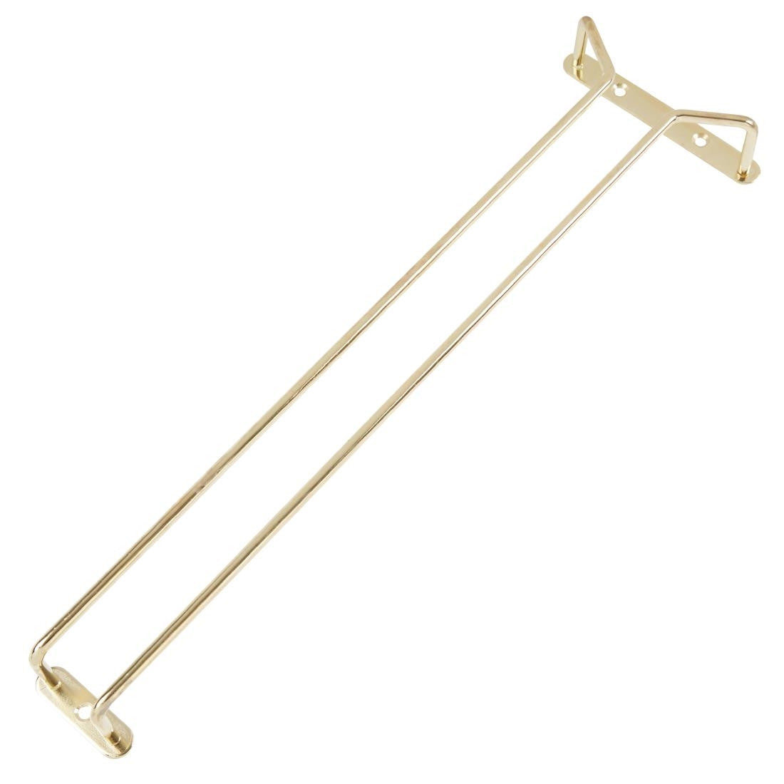 Beaumont Brass Wine Glass Rack 410mm GM204