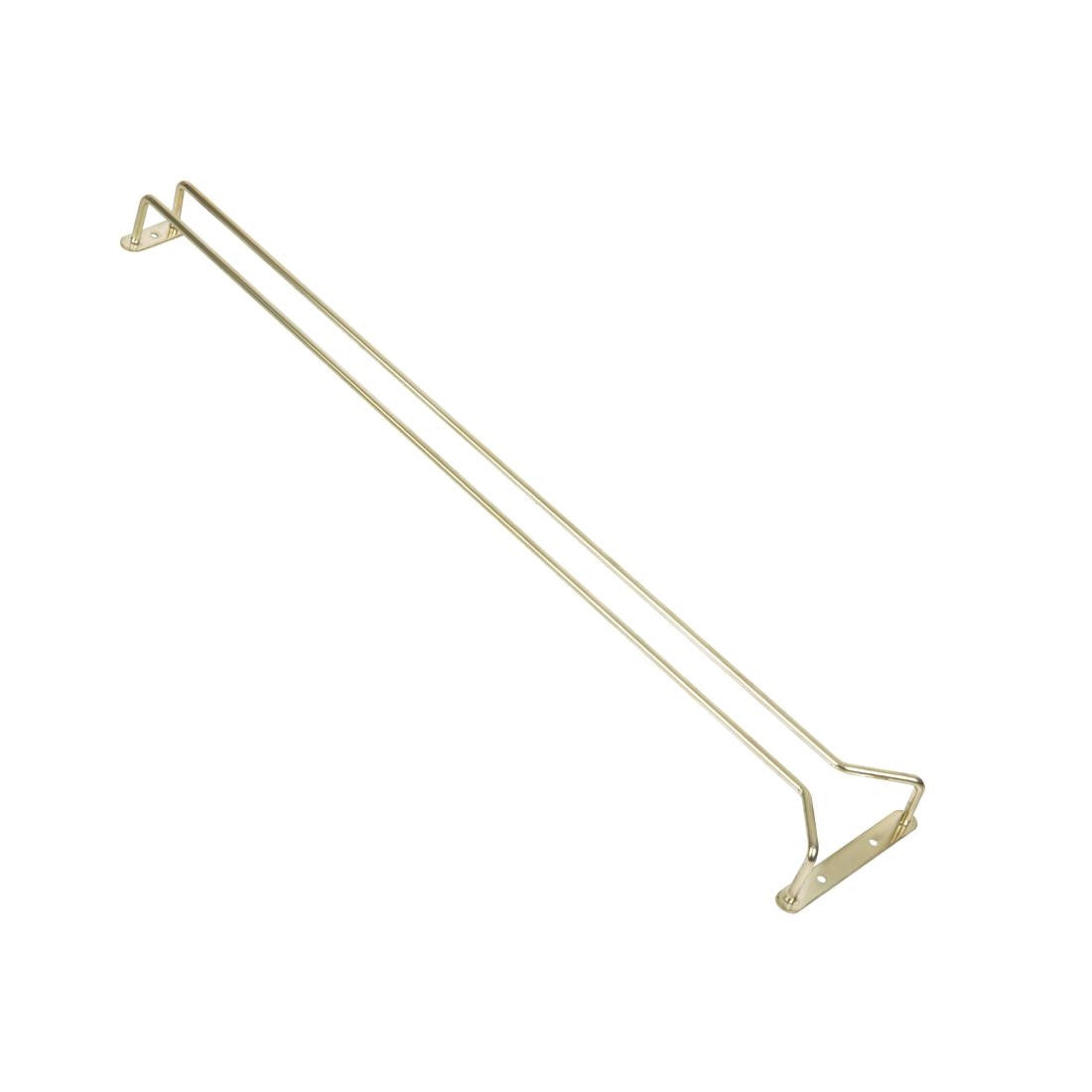 Beaumont Brass Wine Glass Rack 609mm GM205