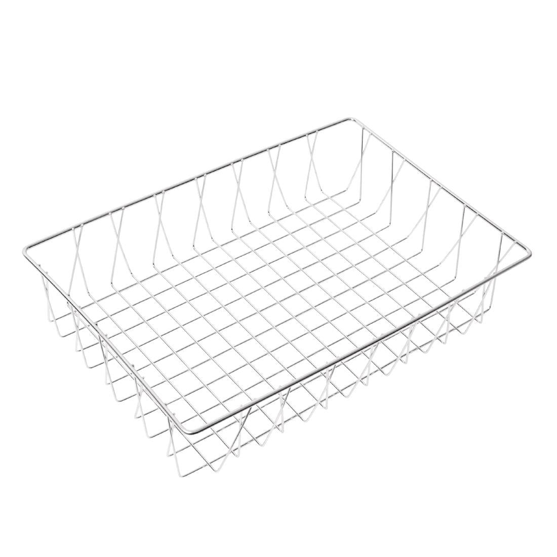 Olympia St/St Wire Display Basket 450 x 300 x 100mm GM223