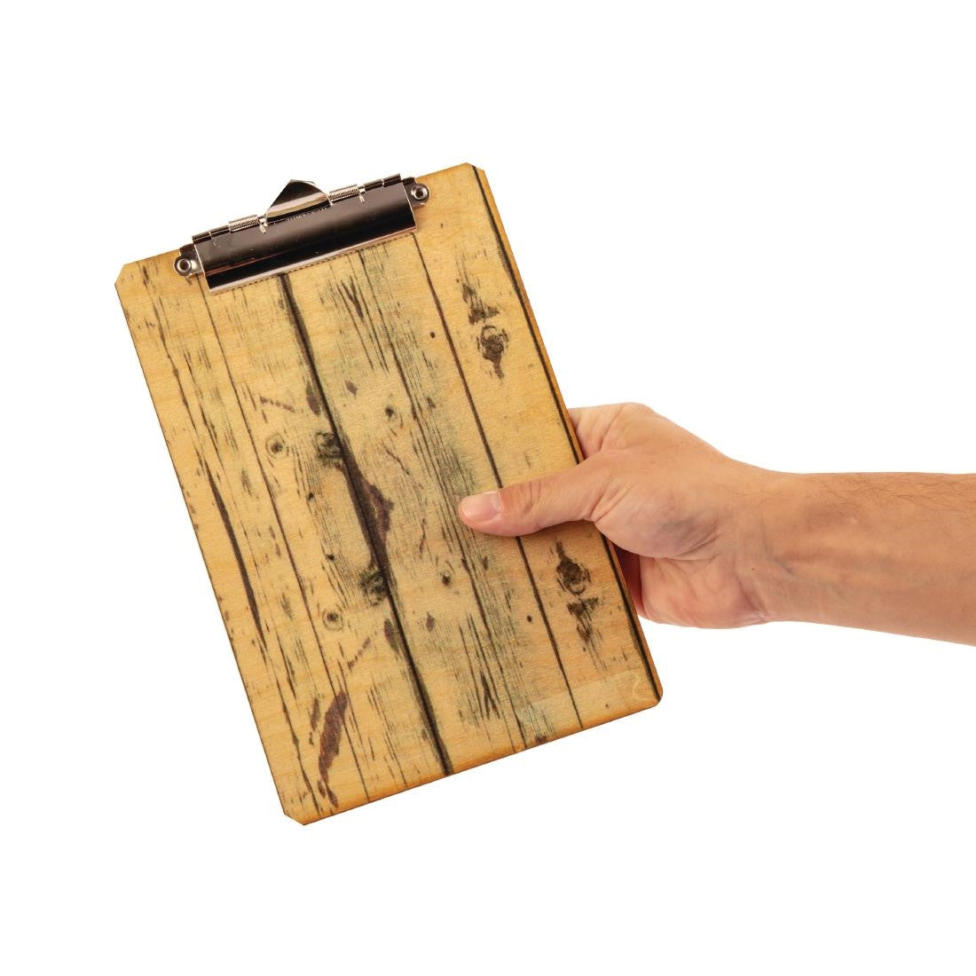 Wood Effect Menu Clipboard A4 GM300