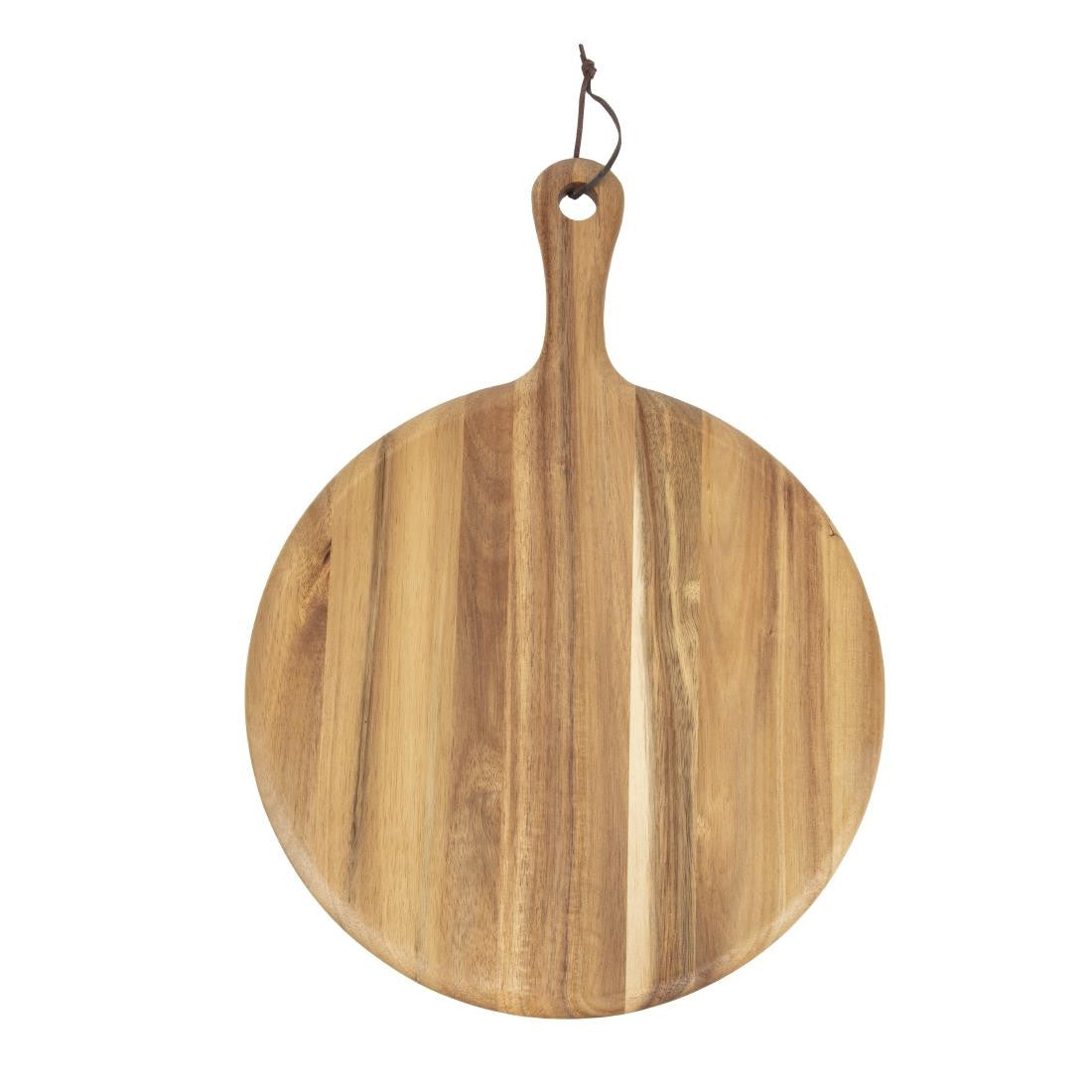 Olympia Acacia Wood Round Pizza Paddle Board 330mm GM308