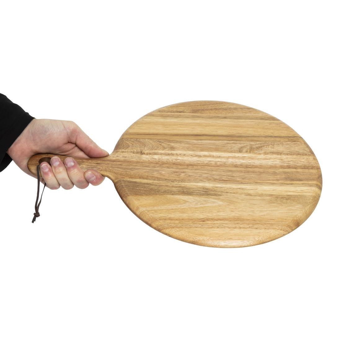 Olympia Acacia Wood Round Pizza Paddle Board 330mm GM308