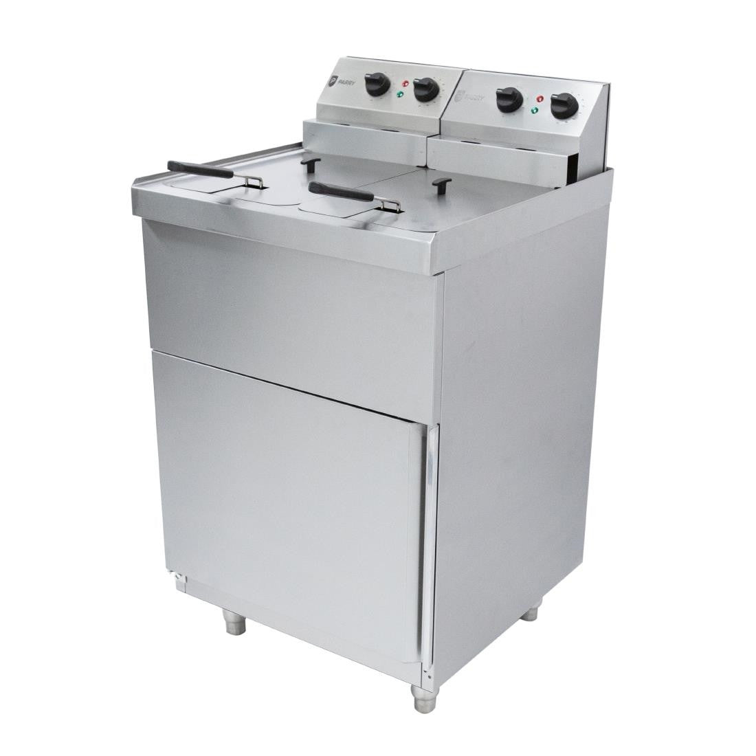 Parry Twin Tank Twin Basket Free Standing Electric Fryer NPDPF6 GM704