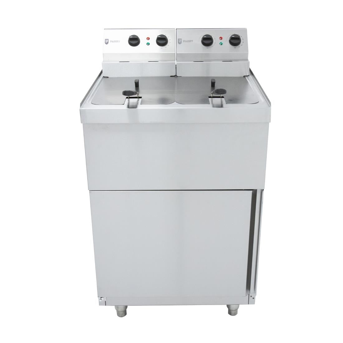 Parry Twin Tank Twin Basket Free Standing Electric Fryer NPDPF6 GM704