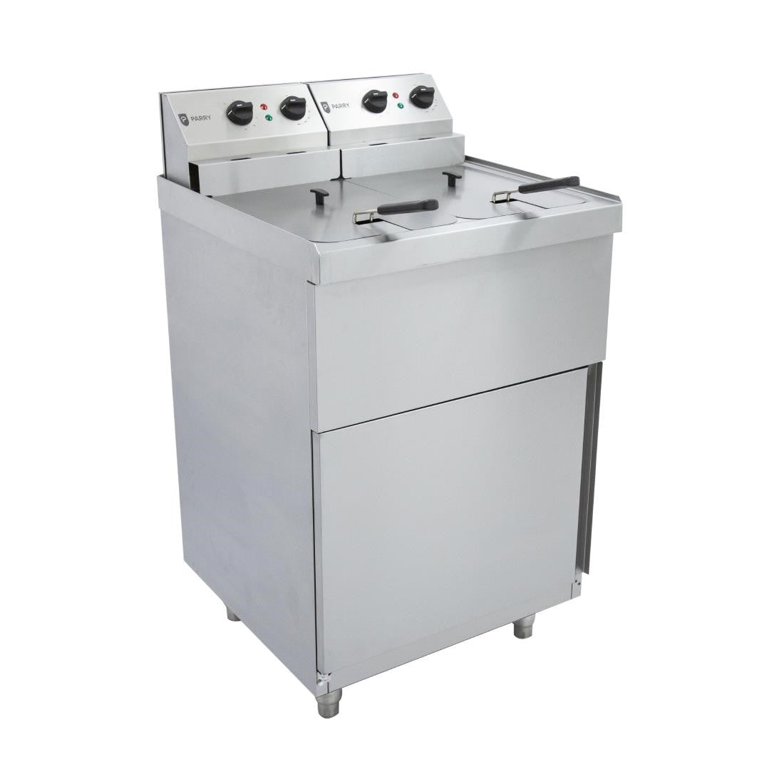 Parry Twin Tank Twin Basket Free Standing Electric Fryer NPDPF6 GM704