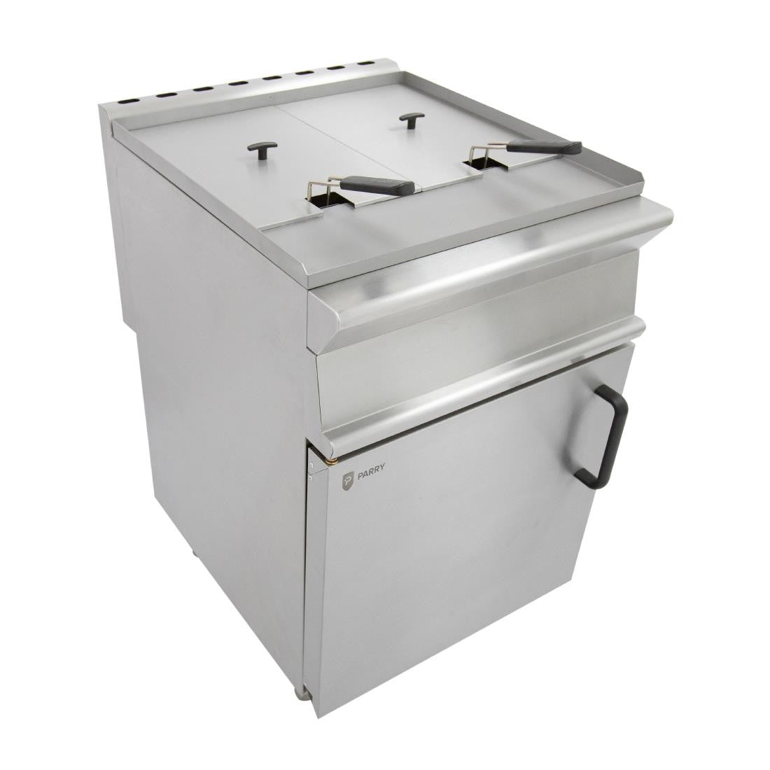 Parry Twin Tank Twin Basket Free Standing Propane Gas Fryer PDGF GM731-P
