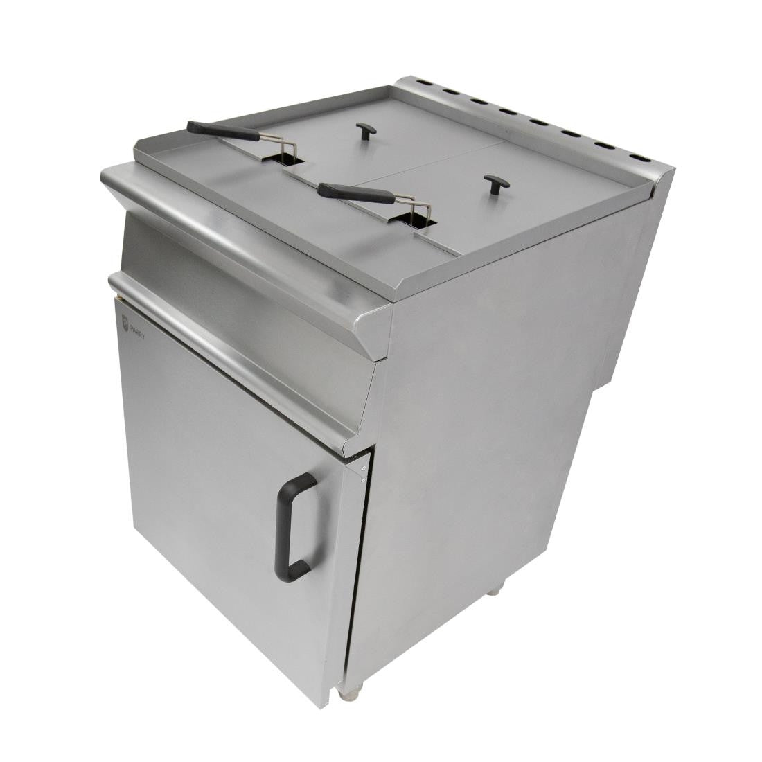 Parry Twin Tank Twin Basket Free Standing Propane Gas Fryer PDGF GM731-P