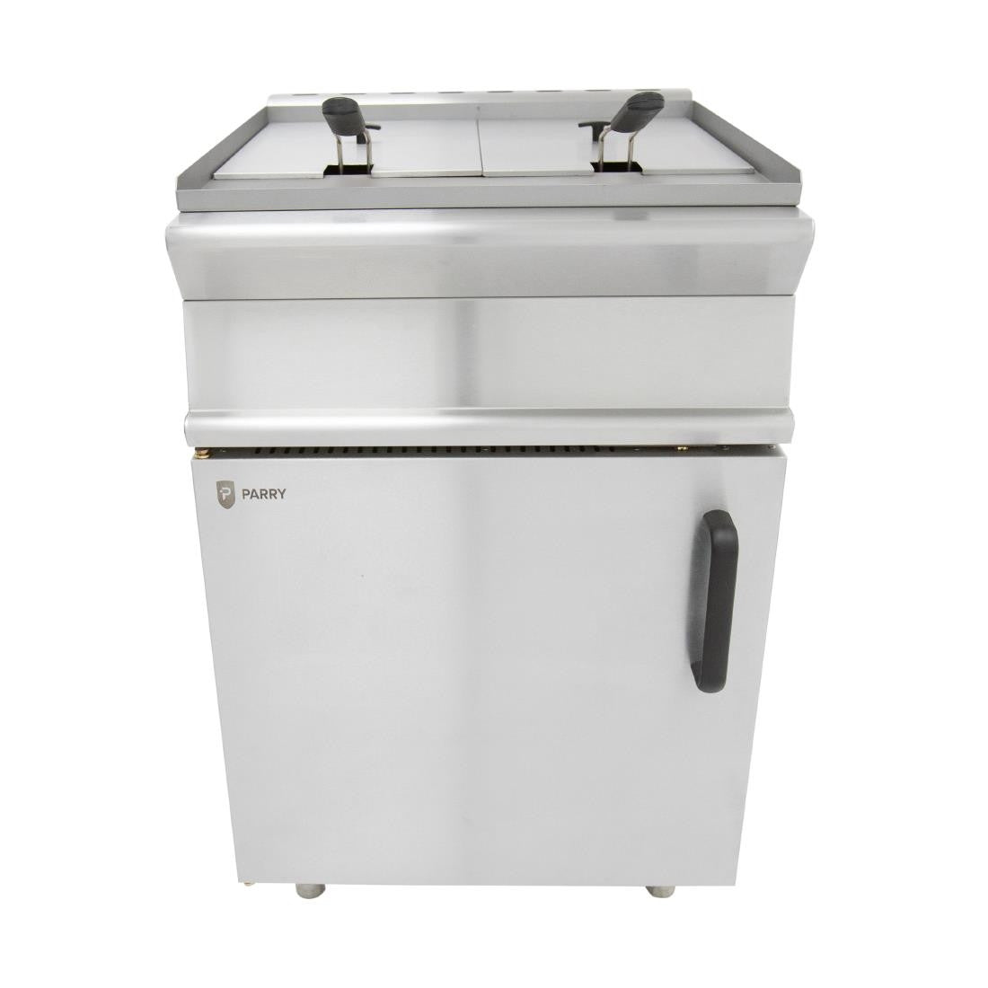 Parry Twin Tank Twin Basket Free Standing Natural Gas Fryer GDF GM731-N