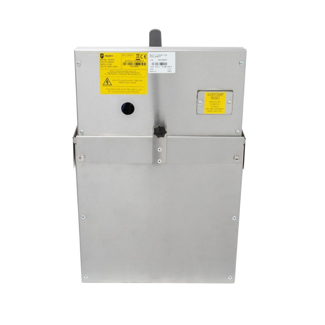 Parry Single Tank Single Basket Countertop Electric Fryer NPSF9 GM784