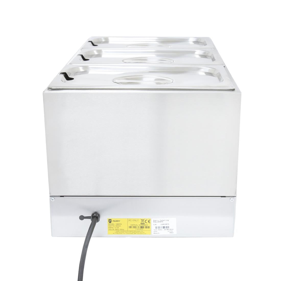 Parry Gastronorm Bain Marie 1885FB GM788