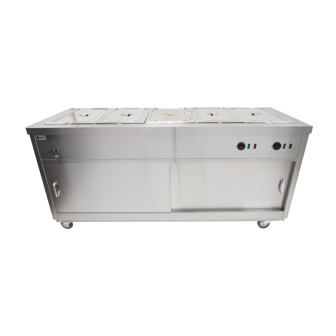 Parry Bain Marie Topped Mobile Hot Cupboard HOT18BM GM794