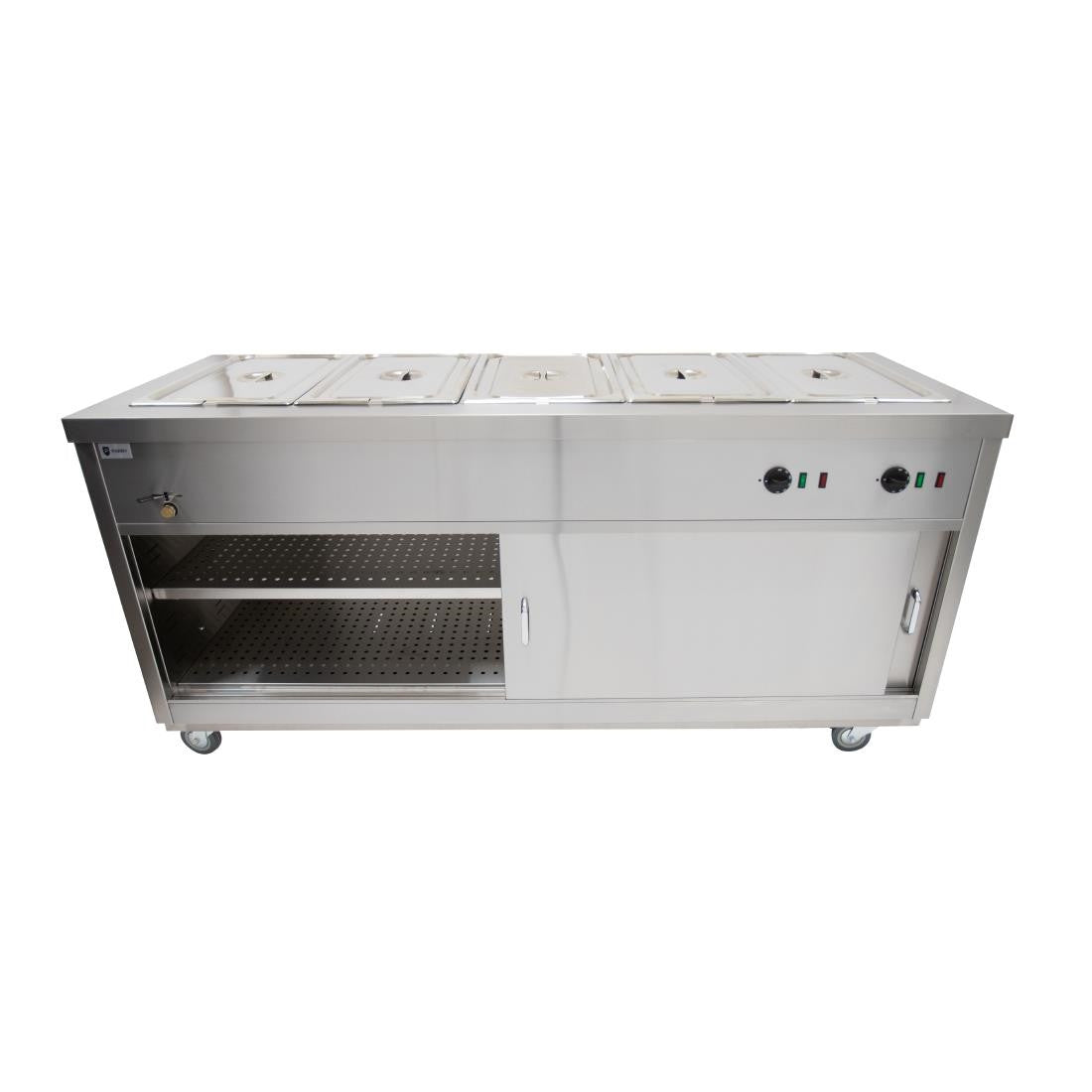 Parry Bain Marie Topped Mobile Hot Cupboard HOT18BM GM794