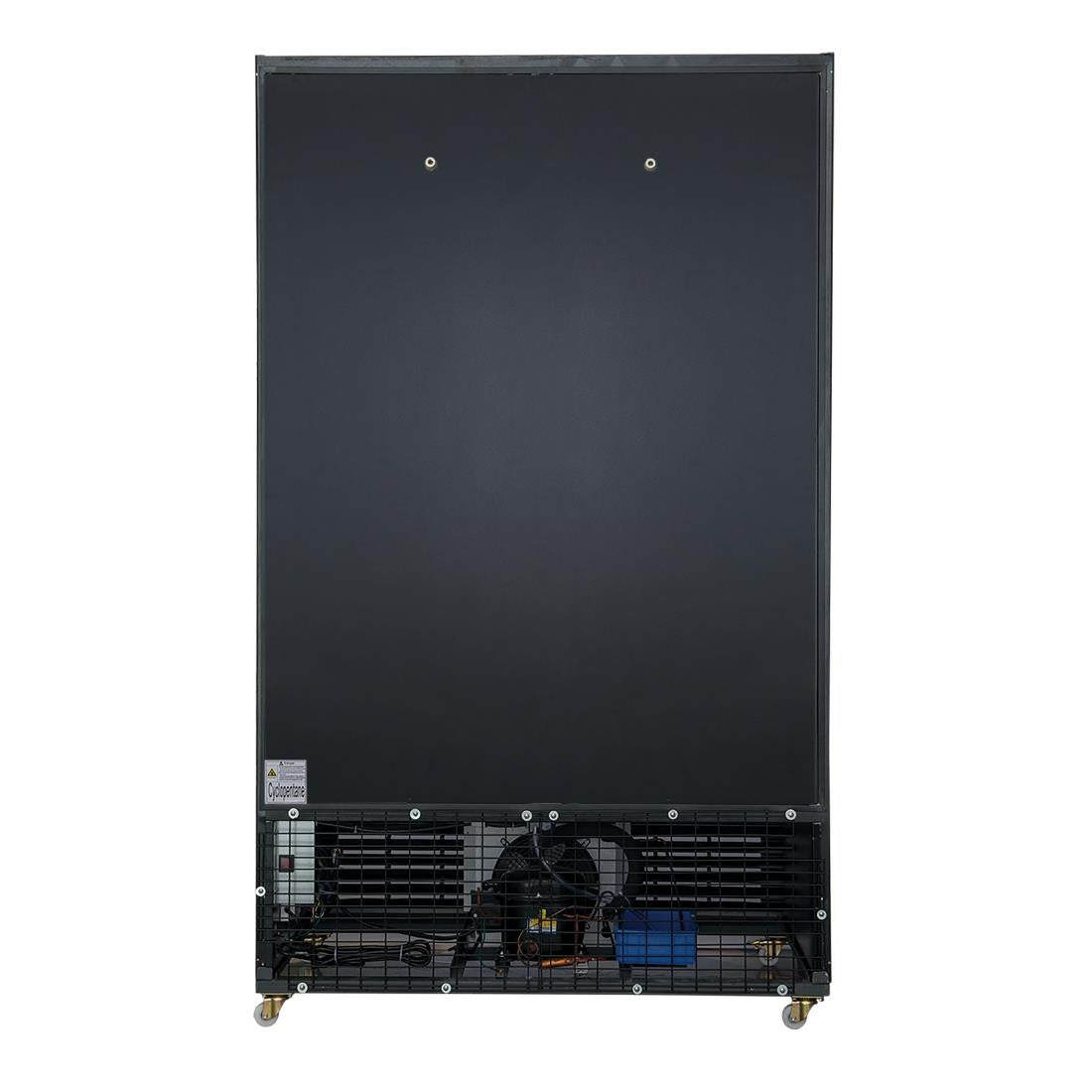 Polar G-Series Upright Sliding Door Display Cooler with Light Box 950Ltr Black GM814